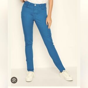 Women's Blue Skinny Pants